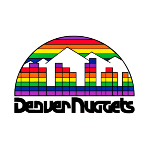 Denver Nuggets 1982-1993 logo transparent PNG