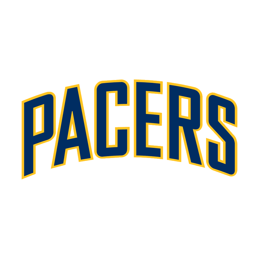 Indiana Pacers wordmark logo transparent PNG