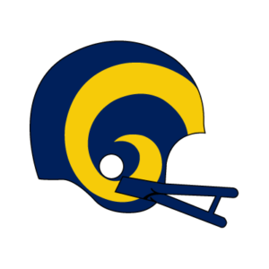 Los Angeles Rams 1983-1988 logo transparent PNG