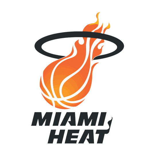 Miami Heat 1989-1999 logo transparent PNG