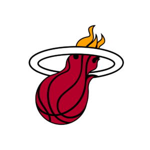Miami Heat logo symbol transparent PNG