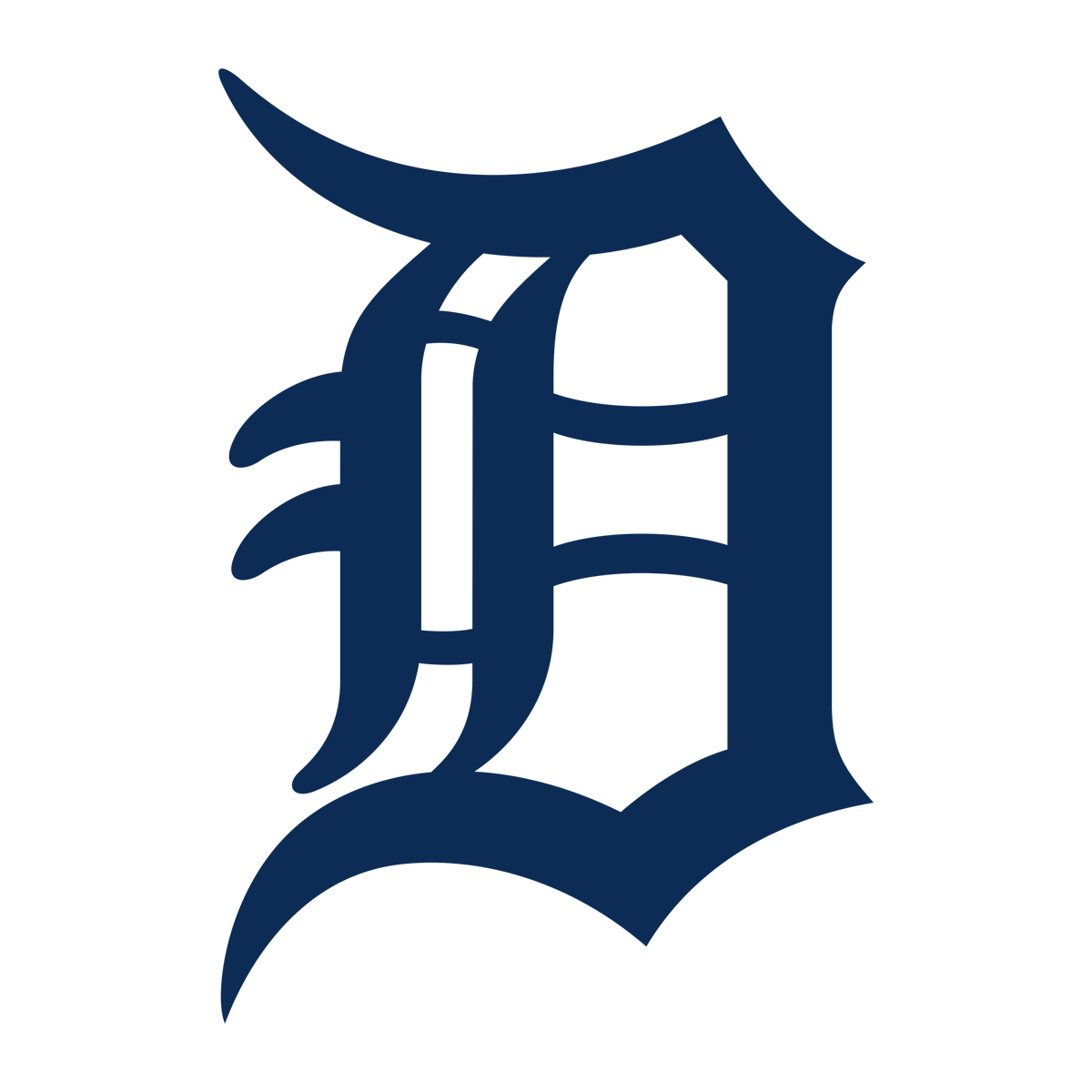 Detroit Tigers logo transparent PNG