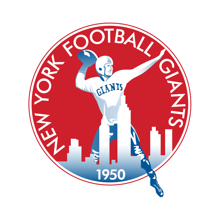 New York Giants 1950-1955 logo