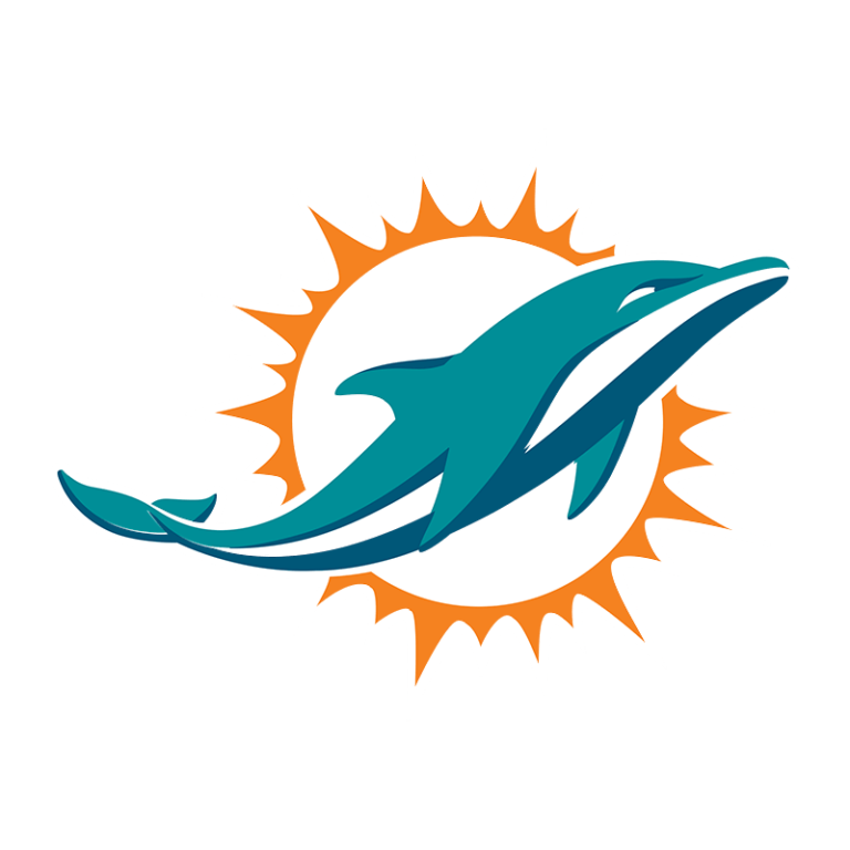 Miami Dolphins Logo History, Old & Retro Helmet Logo | FREE PNG Logos