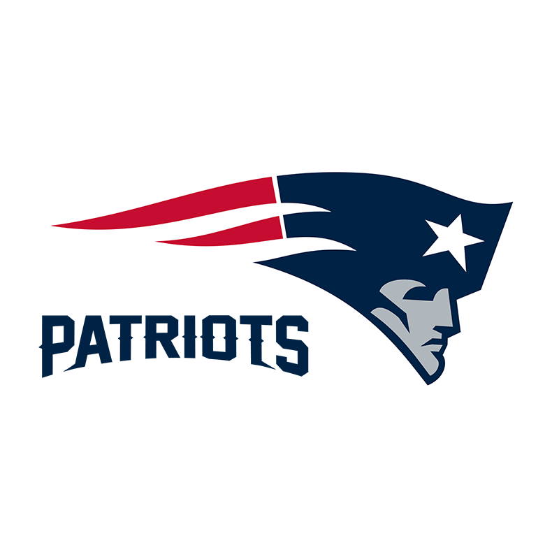 New England Patriots Wordmark logo transparent PNG