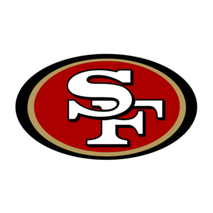 San Francisco 49ers team transparent logo