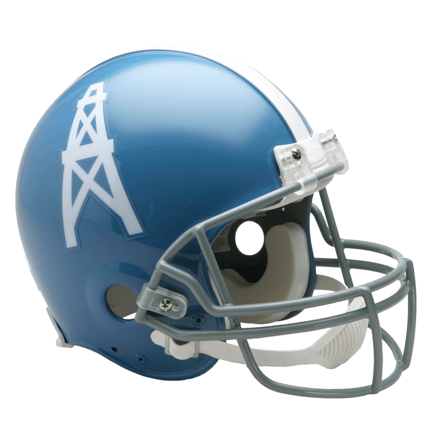 Houston Oilers Throwback Helmet 1960-1963