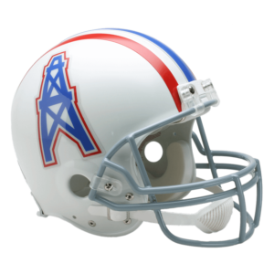Houston Oilers Throwback Helmet 1975-1980