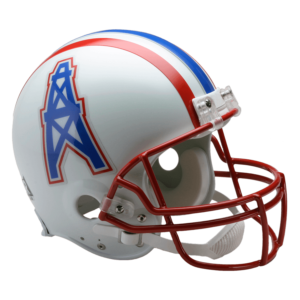 Houston Oilers Throwback Helmet 1991-1996