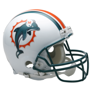 Miami Dolphins Helmet 1997-2012