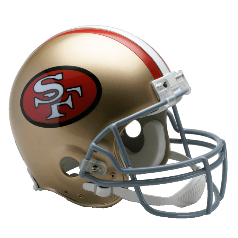 San Francisco 49ers New Helmet Logo