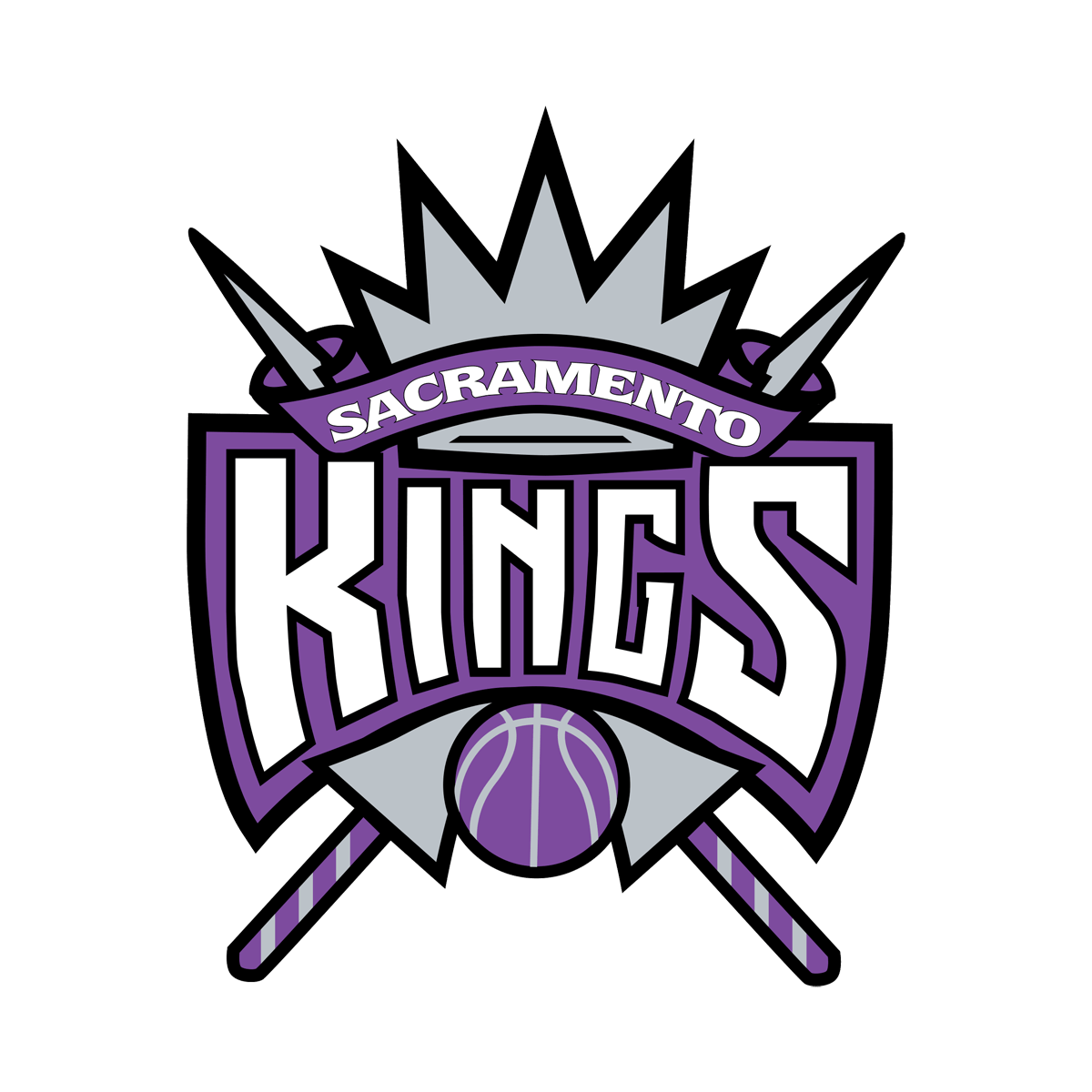 Sacramento Kings 1994-2016 logo transparent PNG