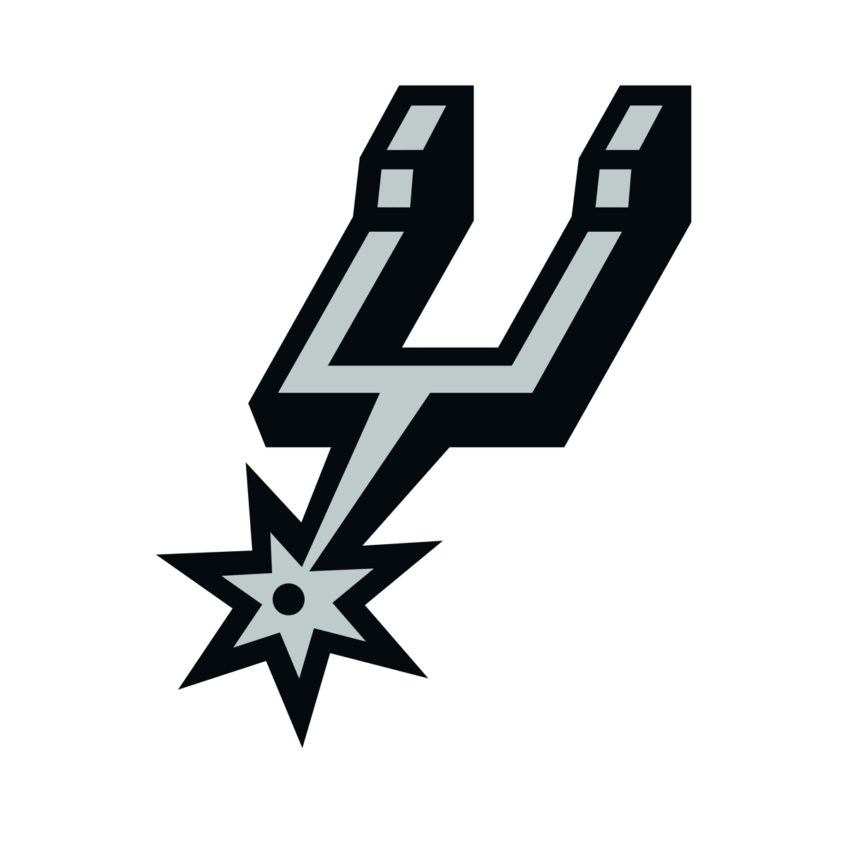 San Antonio Spurs logo symbol transparent PNG