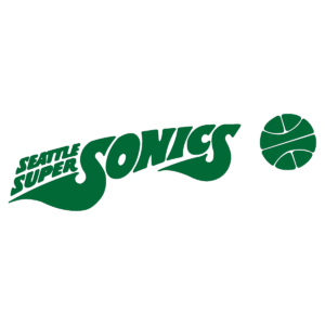 Seattle SuperSonics 1971-1975 logo transparent PNG