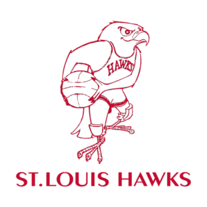St. Louis Hawks 1957-1968 logo transparent PNG