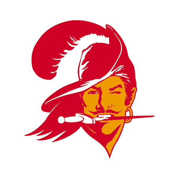 Tampa Bay Buccaneers 1976-1996 logo