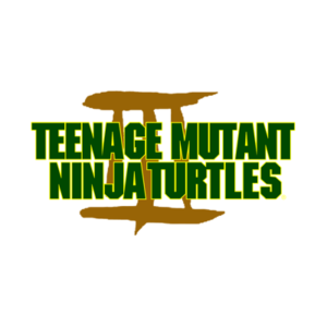 Teenage Mutant Ninja Turtles III movie logo transparent PNG