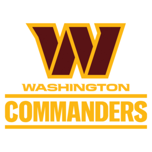 Washington Commanders Wordmark logo PNG