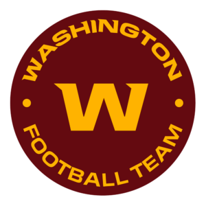 Washington Football Team Wordmark logo transparent PNG