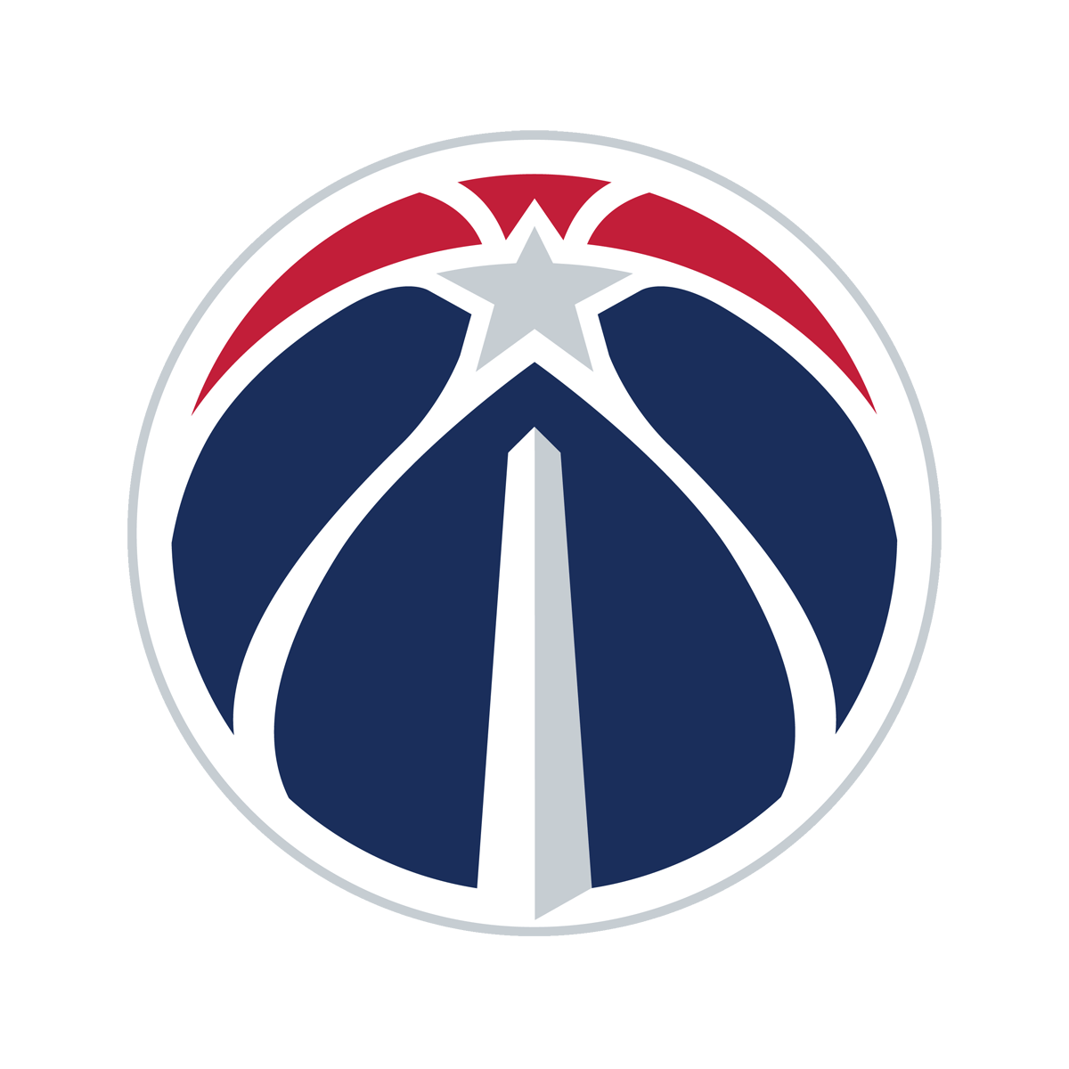 Washington Wizards logo symbol transparent PNG